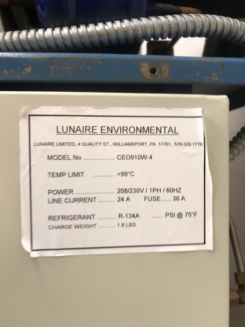Lunaire CEO 910 W 4 Environmental Chamber