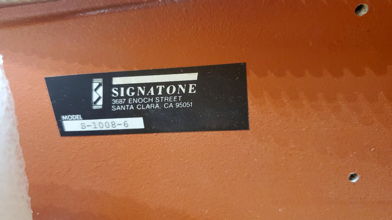 Sigma S 1008-6 Manual Prober