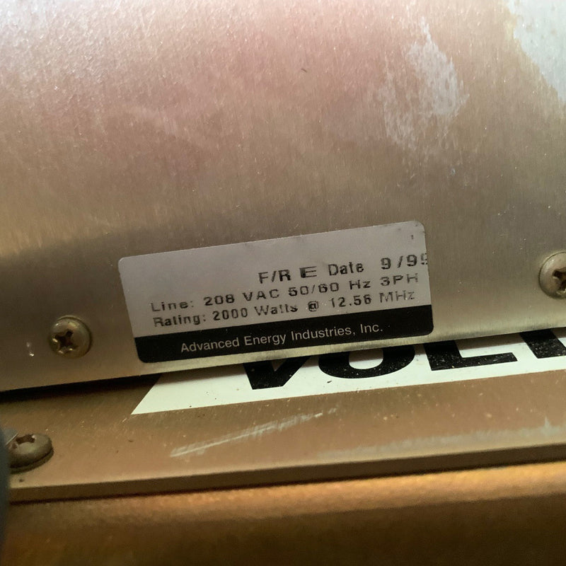 RFPP RF 20 R RF Power Supply
