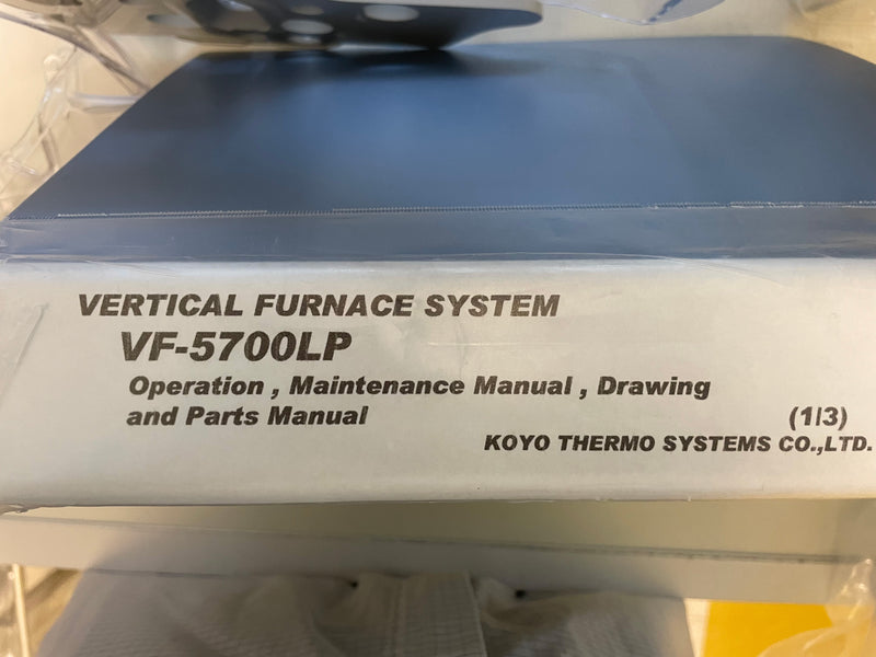 Koyo VF 5700 LP Vertical Furnace