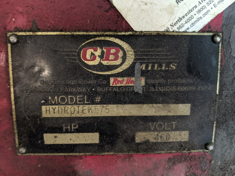 GB Mills Hydrotek 575 Distillery