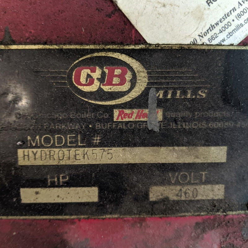 GB Mills Hydrotek 575 Distillery