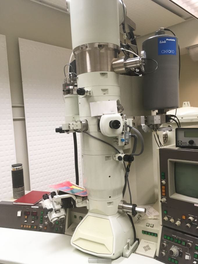 Jeol 2010 F TEM (Transmission Electron Microscope)