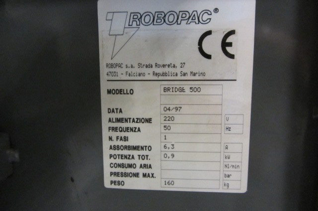 Robopac Bridge 500 Strapping Machine