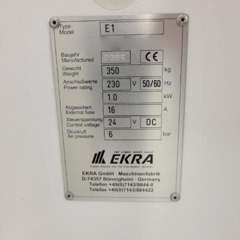 Ekra E 1 Screen Printer