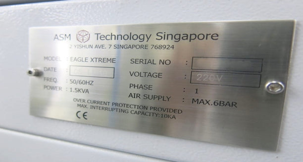 ASM Eagle Xtreme Gold Wire Bonder