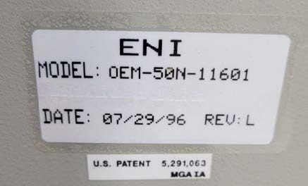 ENI OEM 50 Solid State Power Generator