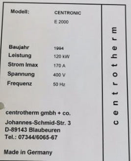 Centrotherm Centronic QD 23
