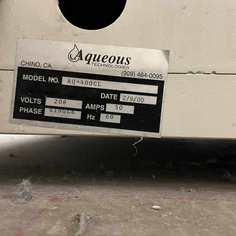 Aqueous AQ 400 CL PCB Wash
