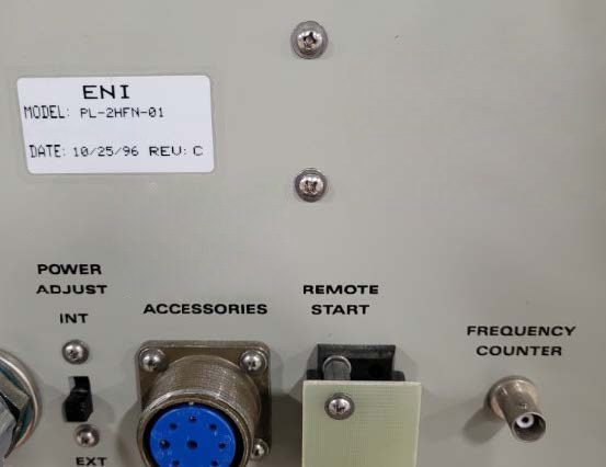 ENI Plasmaloc 2 HF Low Frequency Generator