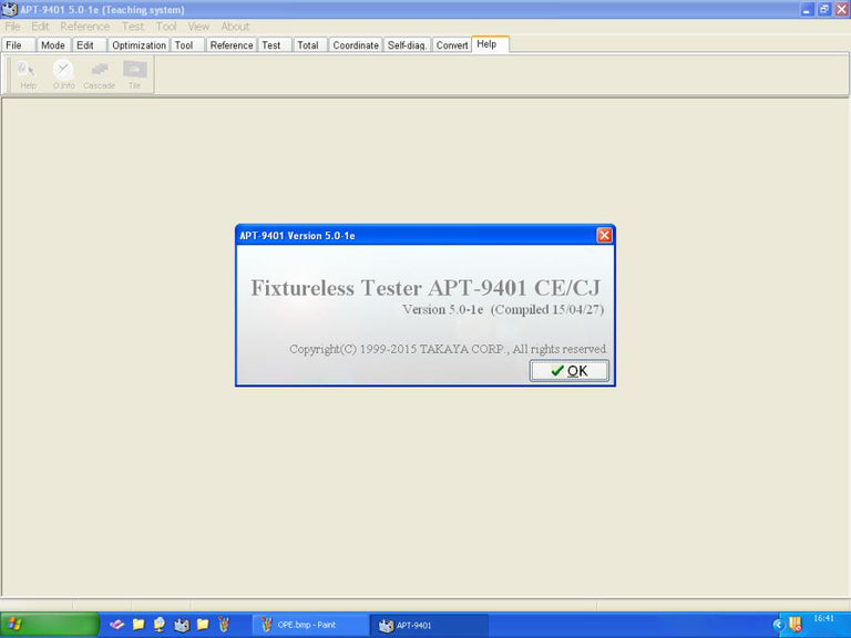 Takaya APT 9401 CE Flying Probe