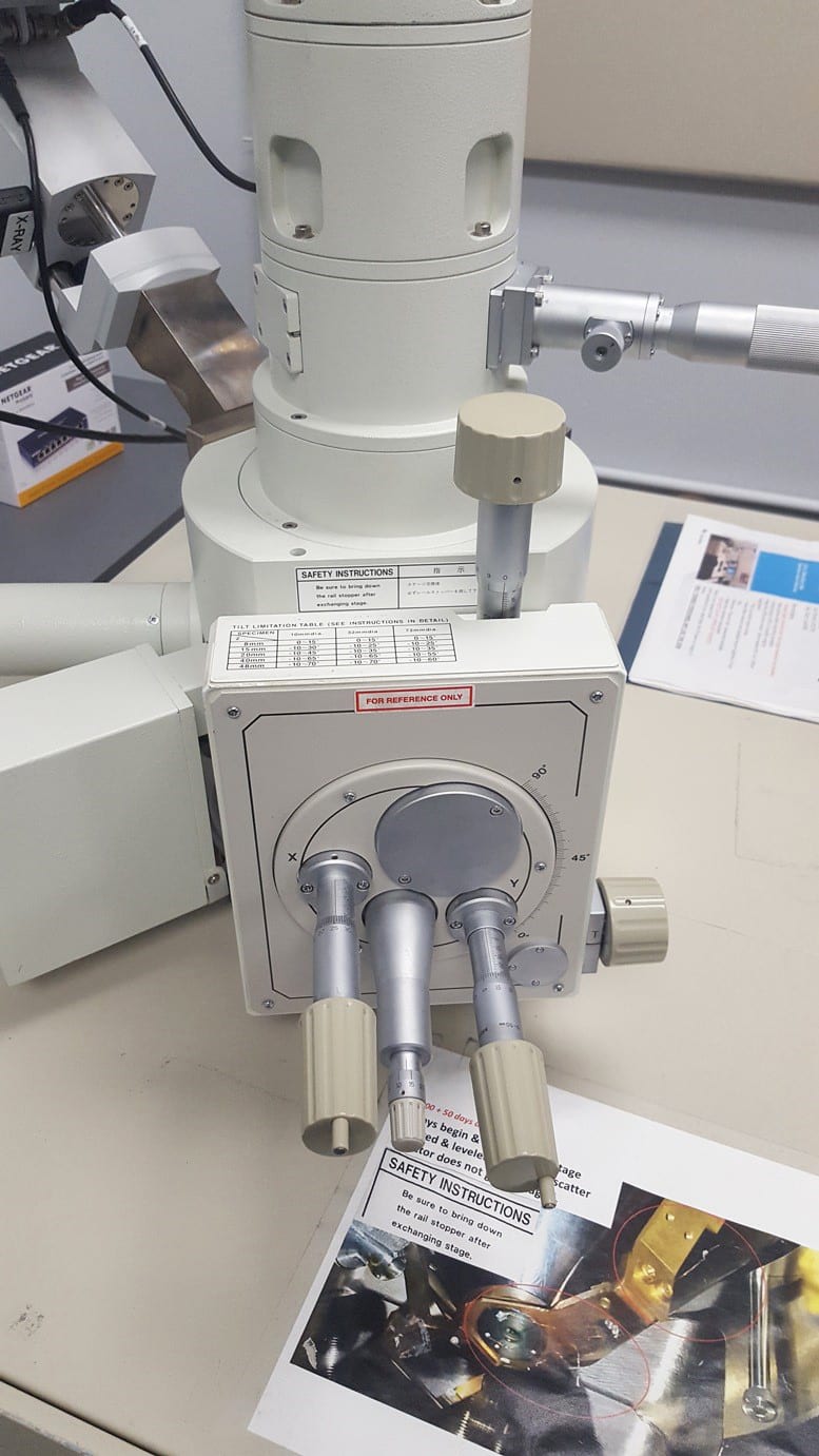 Jeol JSM 6380 LV SEM (Scanning Electron Microscope)