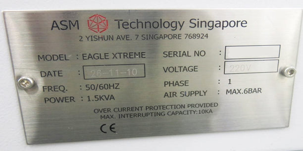 ASM Eagle Xtreme Gold Wire Bonder