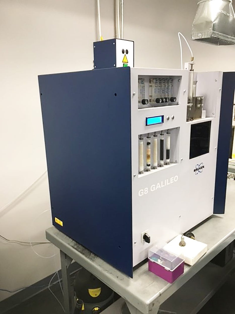 Bruker Galileo G 8 Oxygen, Nitrogen, Hydrogen Analyzer