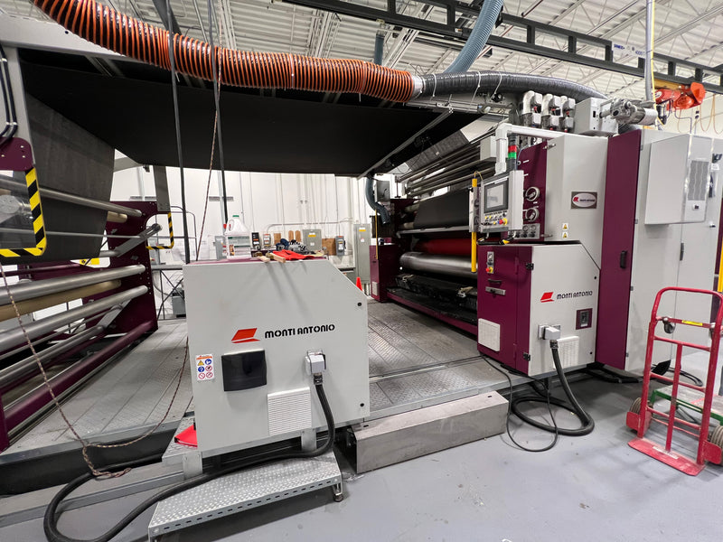 Monti Antonio 908-2600 Hot Melt Gravure Coater / Laminator
