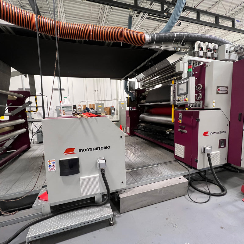 Monti Antonio 908-2600 Hot Melt Gravure Coater / Laminator