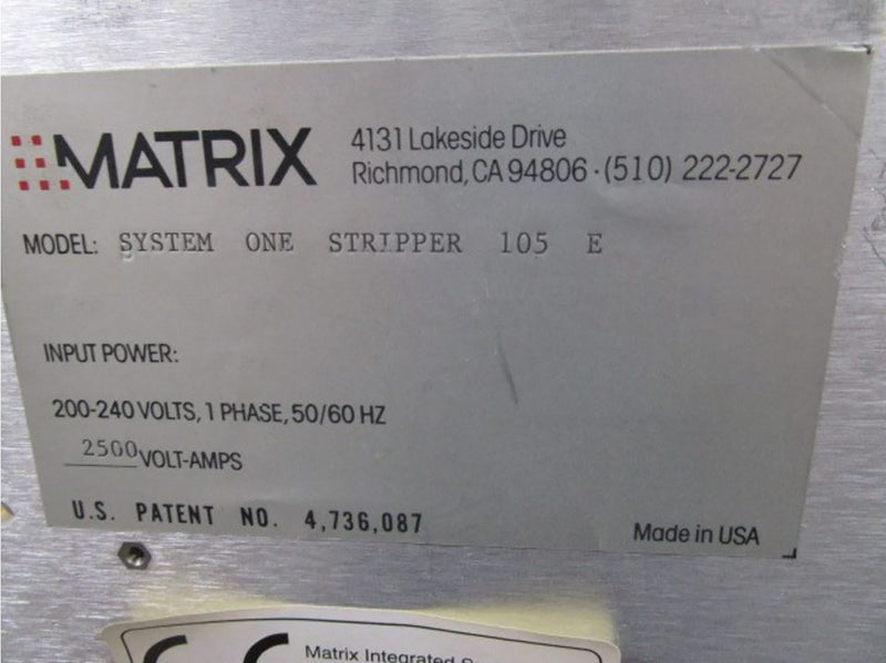 Matrix System One 105 E Stripper