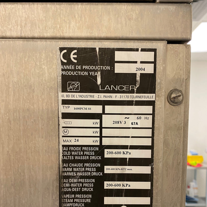 Lancer 1600 PCM Series Washer
