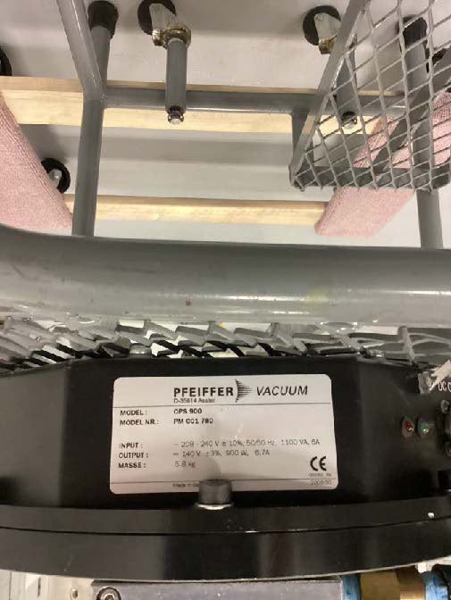 Pfeiffer TPH 2301 PN / CPS 900 Turbo Pump