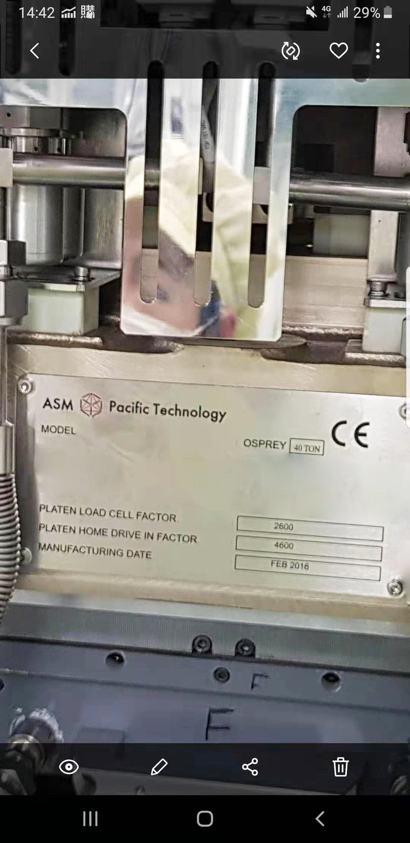 ASM Osprey 40 T Auto Molding System