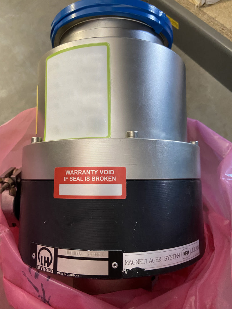 Leybold Turbovac 341 MCT Turbo Pump