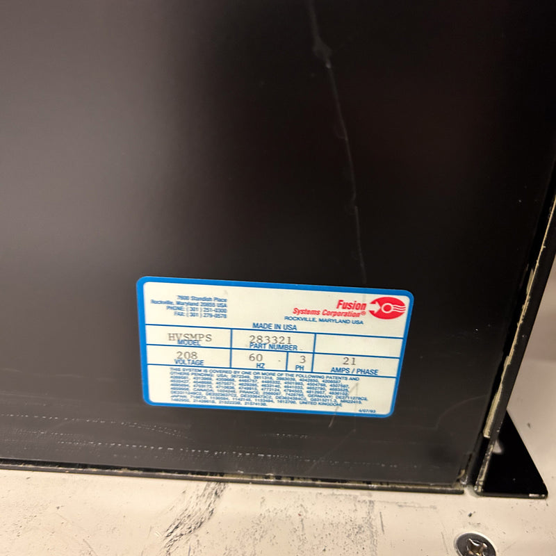 Axcelis 200 MCU Asher