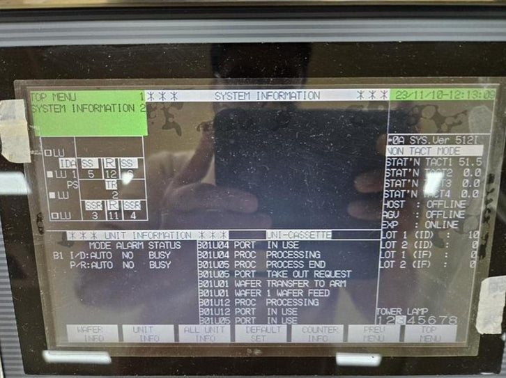 SCREEN / DNS W 80 A AR Wafer Scrubber