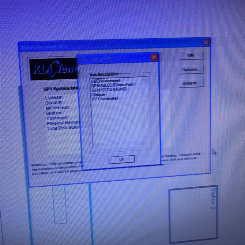 KLA Surfscan SP 1 DLS Particle Defect System
