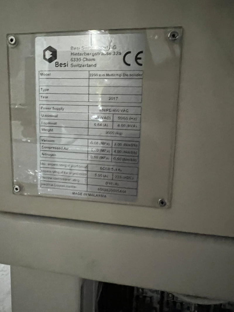 Besi / Datacon 2200 EVO Die Bonder