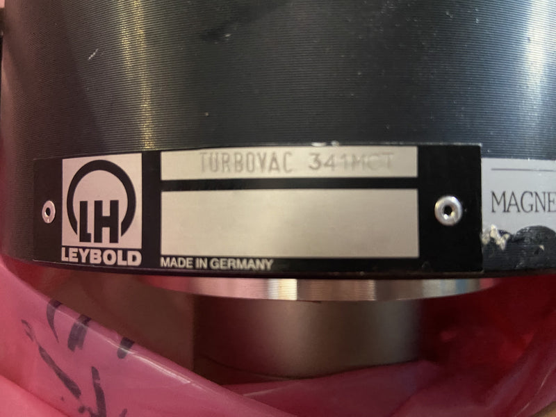 Leybold Turbovac 341 MCT Turbo Pump