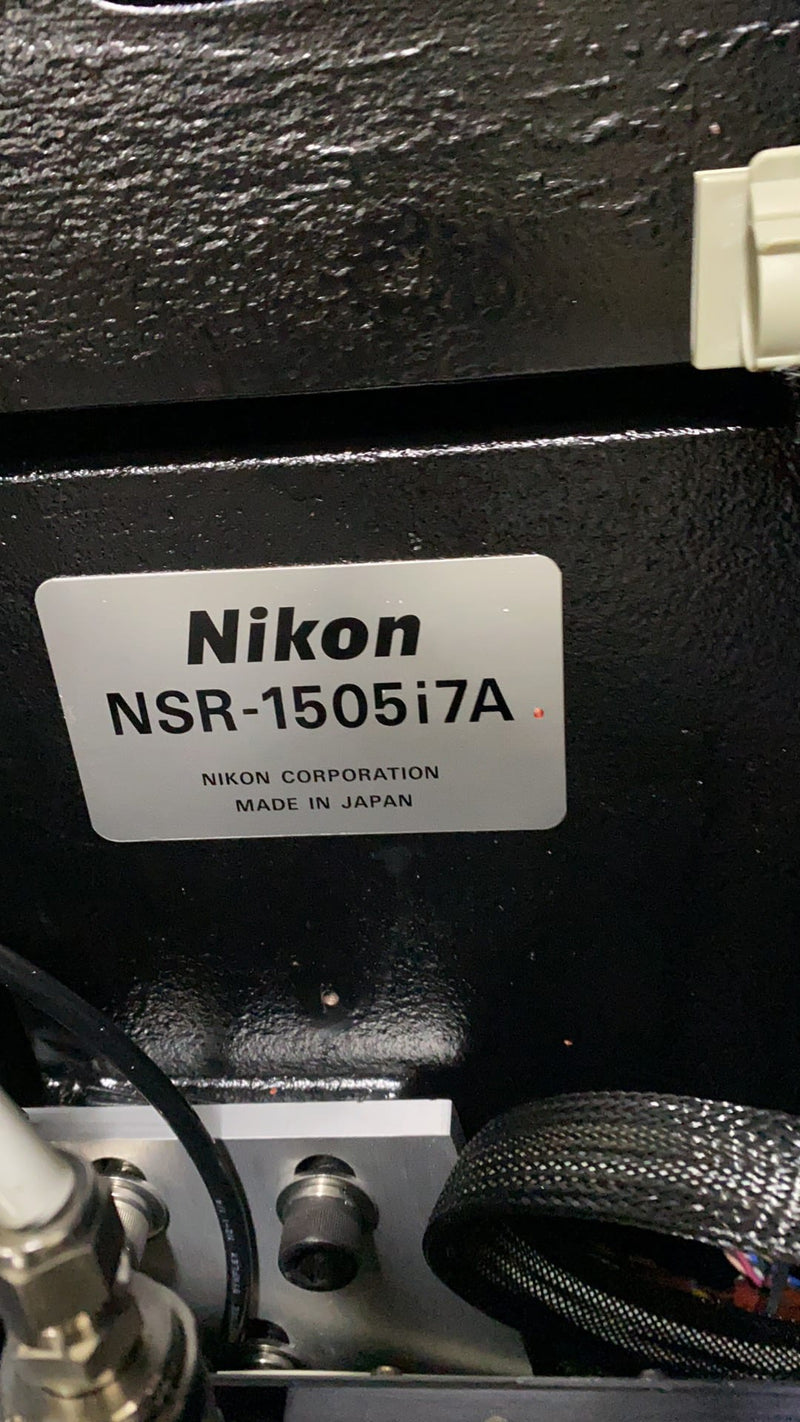 Nikon NSR 1505 i 7 A i-Line Stepper