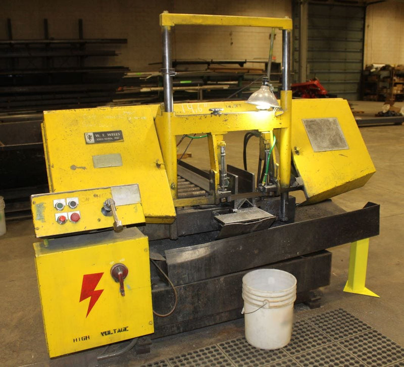 Wells F 15 Horizontal Dual Post Saw