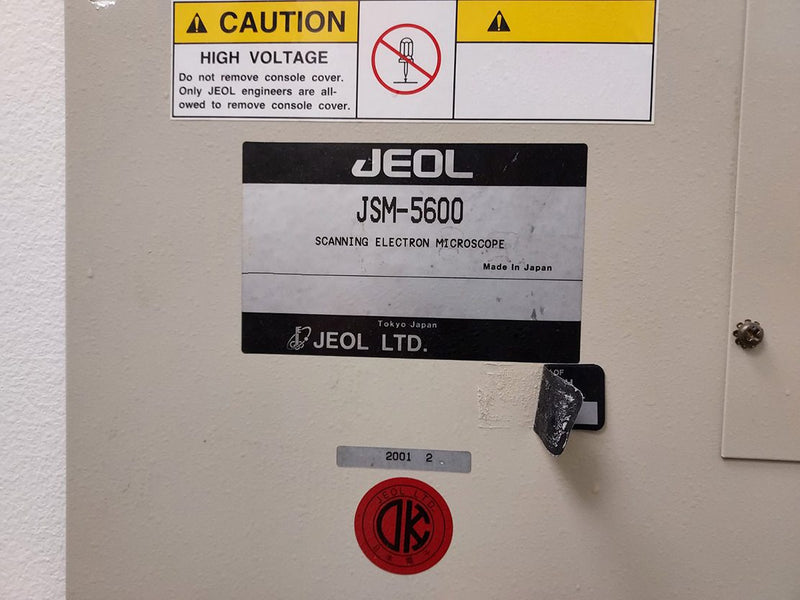 Jeol JSM 5600 Microscope