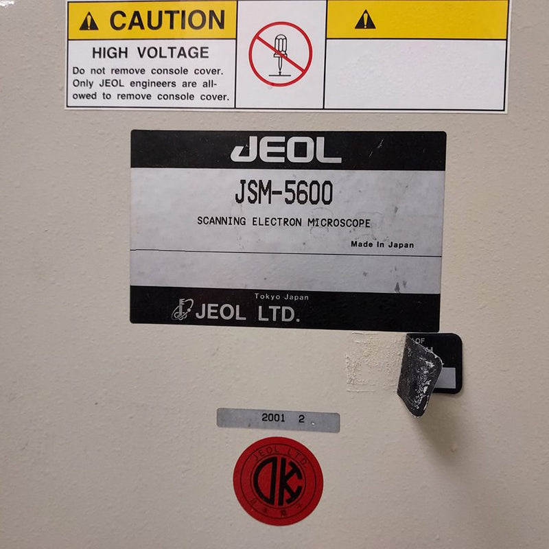 Jeol JSM 5600 Microscope