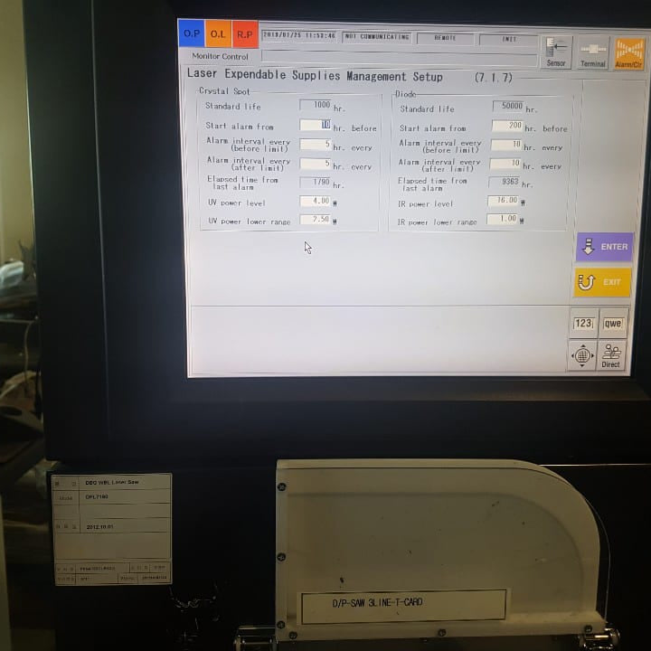 Disco DFL 7160 Laser Dicing Saw