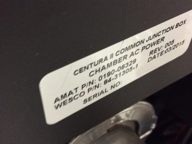 Applied Materials Centura II Etcher