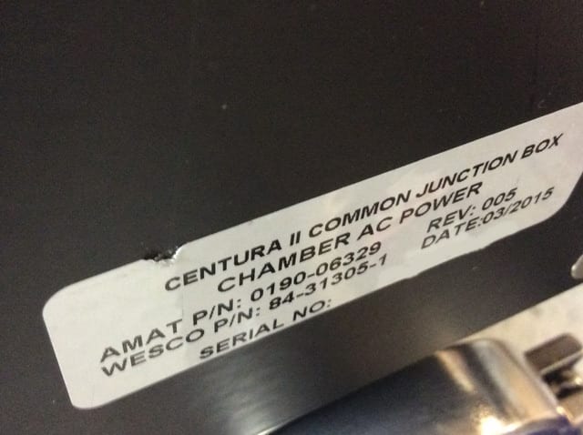 Applied Materials Centura II Etcher