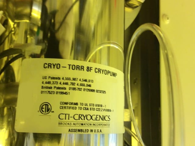 KDF 654 IX Sputtering System