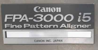 Canon FPA 3000 i 5 i-Line Stepper