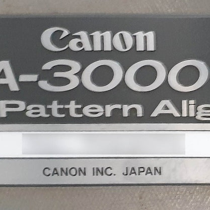 Canon FPA 3000 i 5 i-Line Stepper