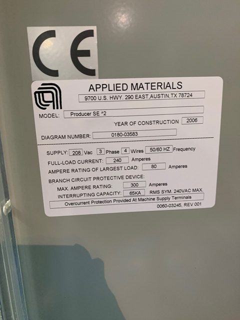 Applied Materials Producer GT CVD (Chemical Vapor Deposition)