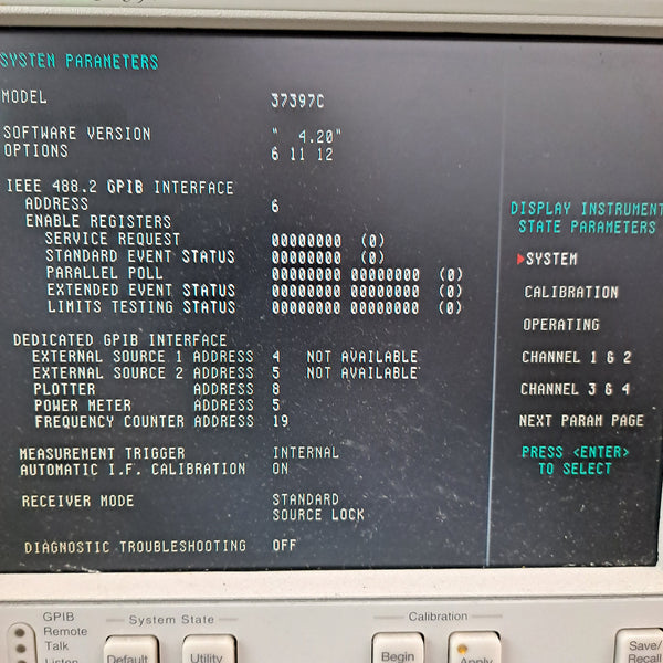 Anritsu 37397 C Network Analyzer