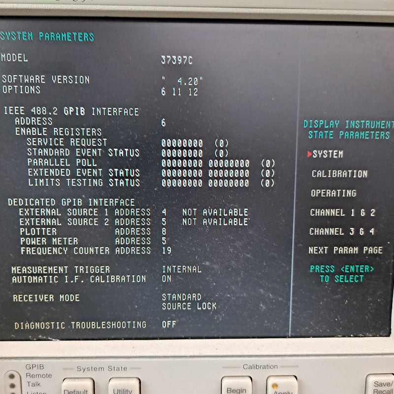 Anritsu 37397 C Network Analyzer