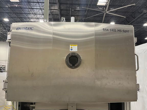 Evatec / Oerlikon Balzers BAK 1401 MS Split Thin Film Evaporator