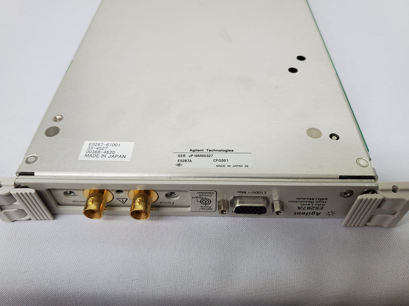 Agilent E 5287 A Atto Level High Resolution SMU Module