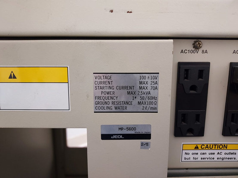 Jeol JSM 5600 Microscope