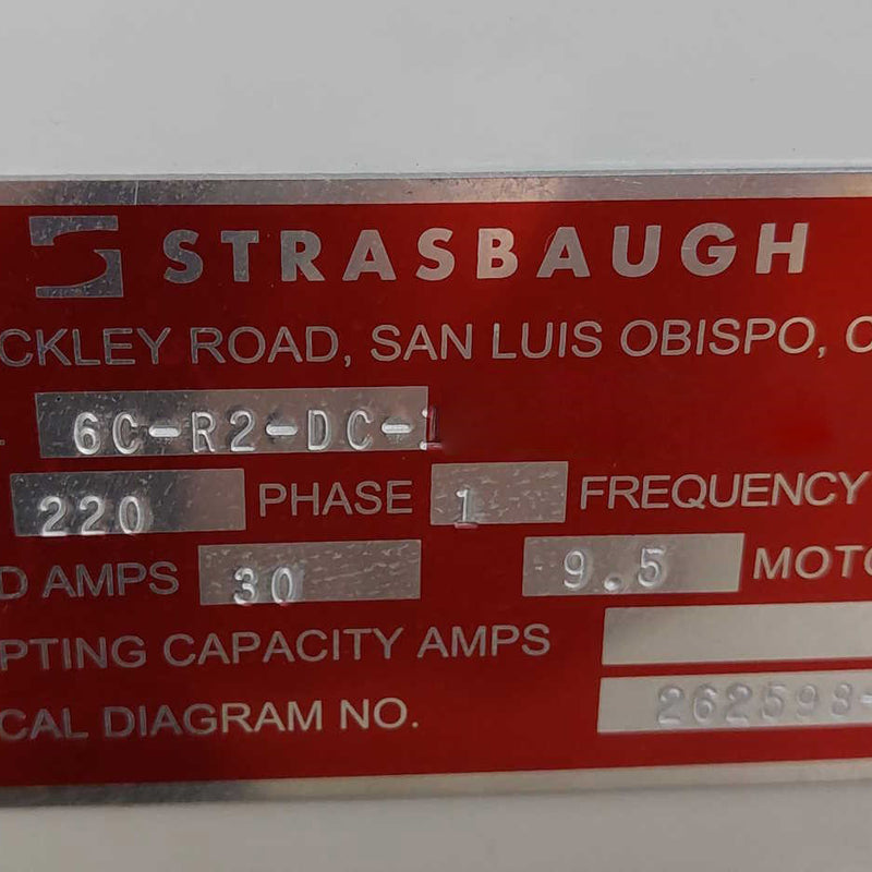 Strasbaugh 6 C R 2 DC 1 Grinder / Polisher – Bridge Tronic Global