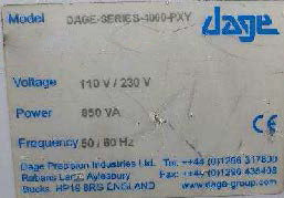 Nordson / Dage Series 4000 PXY Tester