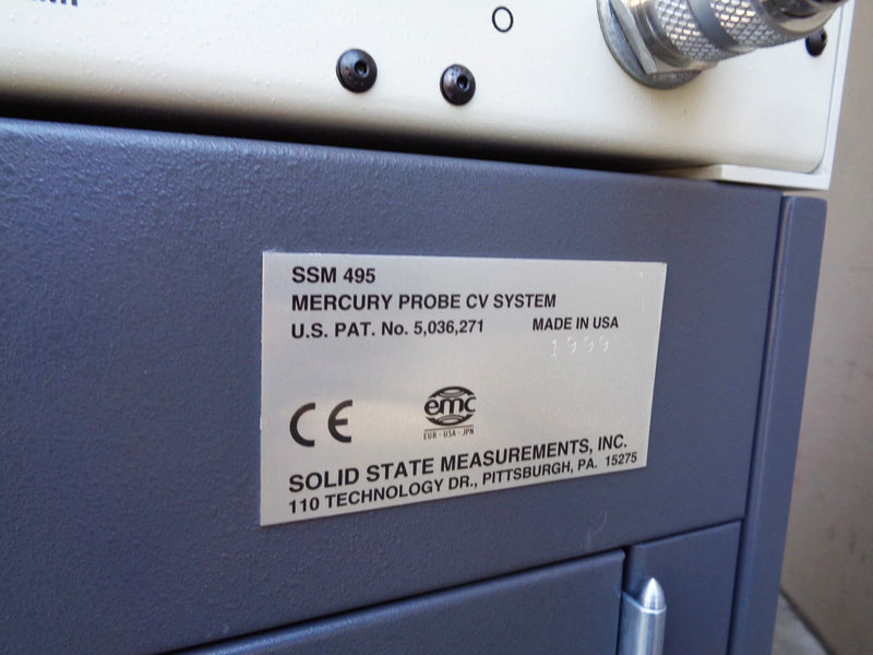 SSM 495 HG CV Measurement System