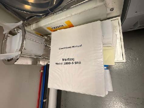 Verteq 1800 6 SRD (Spin Rinse Dryer)